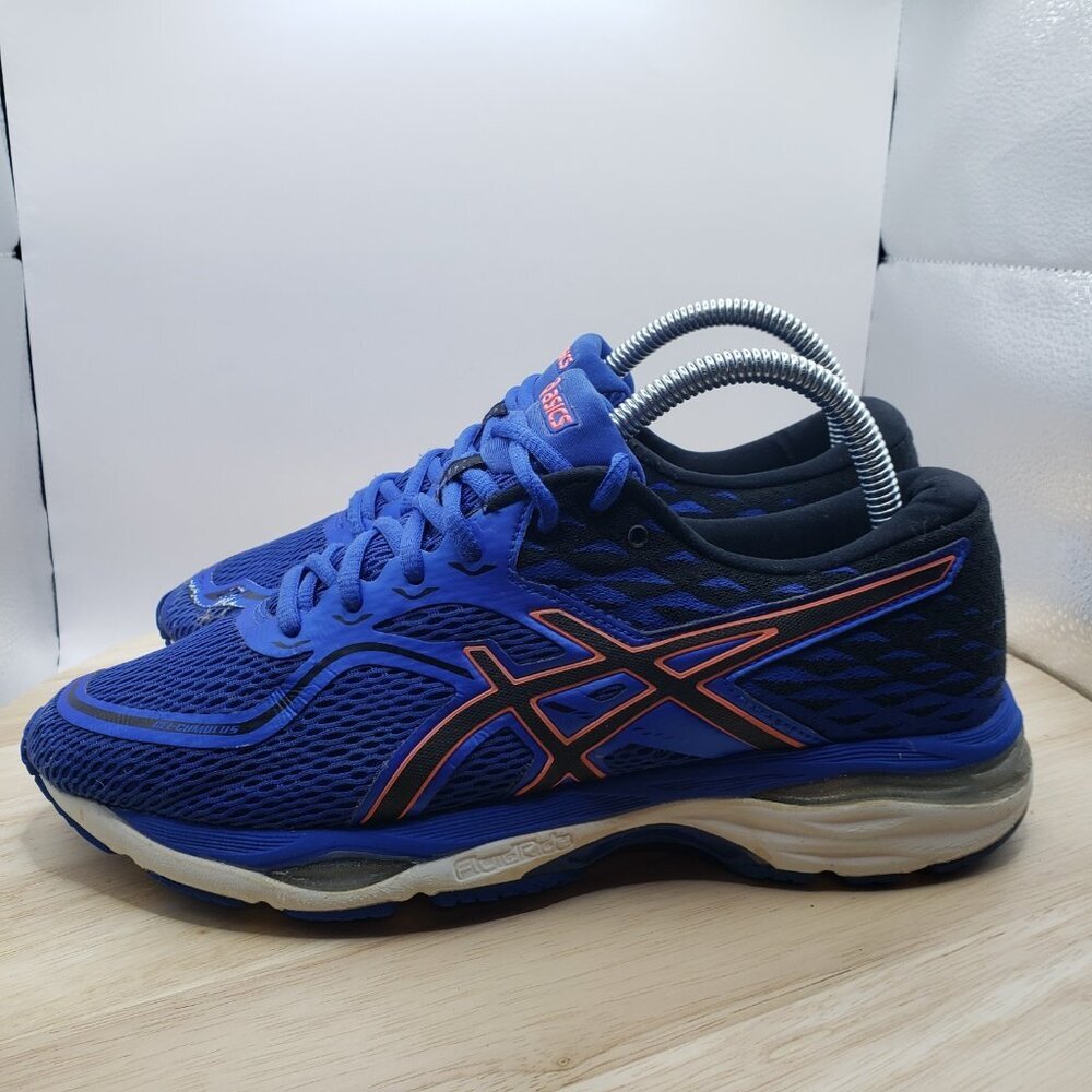 Asics Blue and Black Athletic Shoes